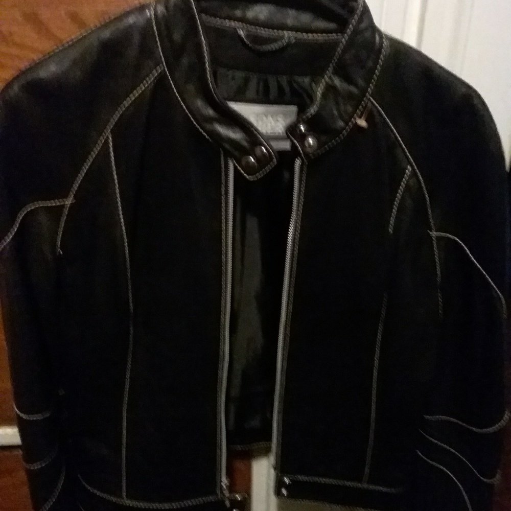 Leather jacket